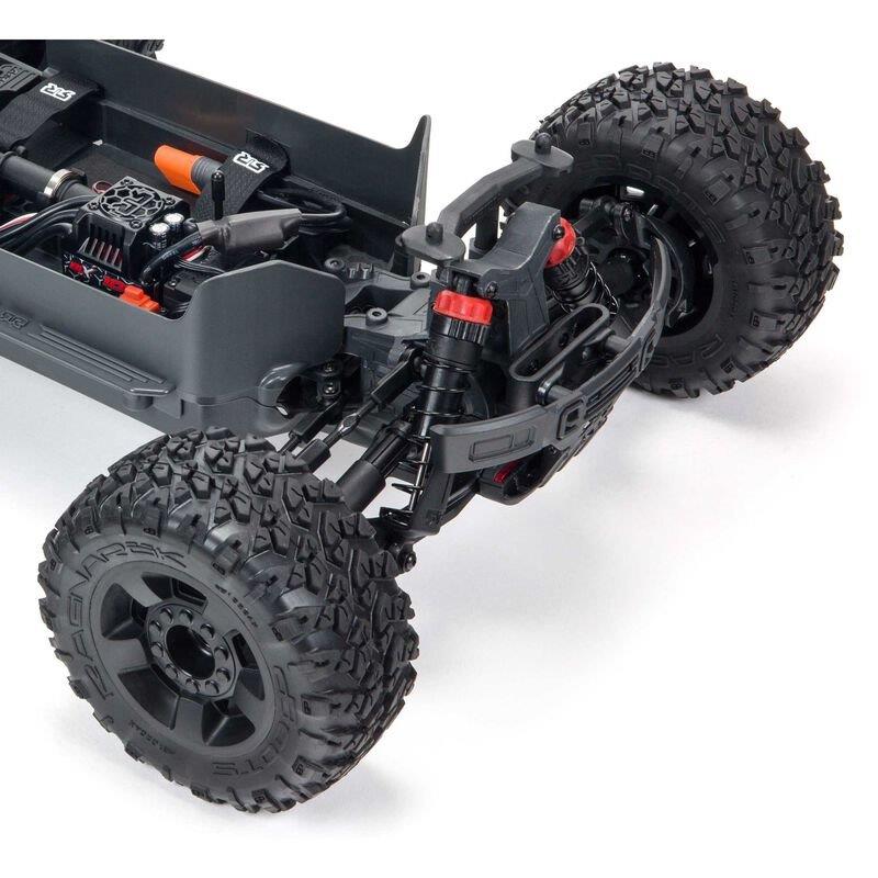 ARRMA 1/10 BIG ROCK 4X4 3S BLX Brushless Monster Truck RTR, Black - 14