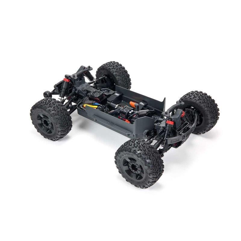 ARRMA 1/10 BIG ROCK 4X4 3S BLX Brushless Monster Truck RTR, Black - 12