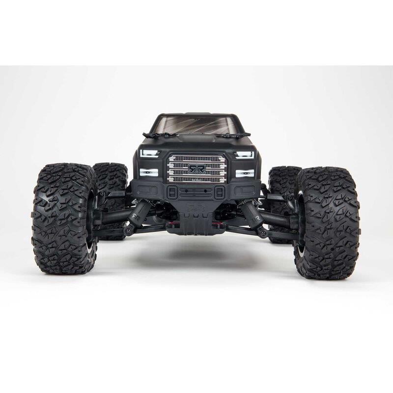 ARRMA 1/10 BIG ROCK 4X4 3S BLX Brushless Monster Truck RTR, Black - 13