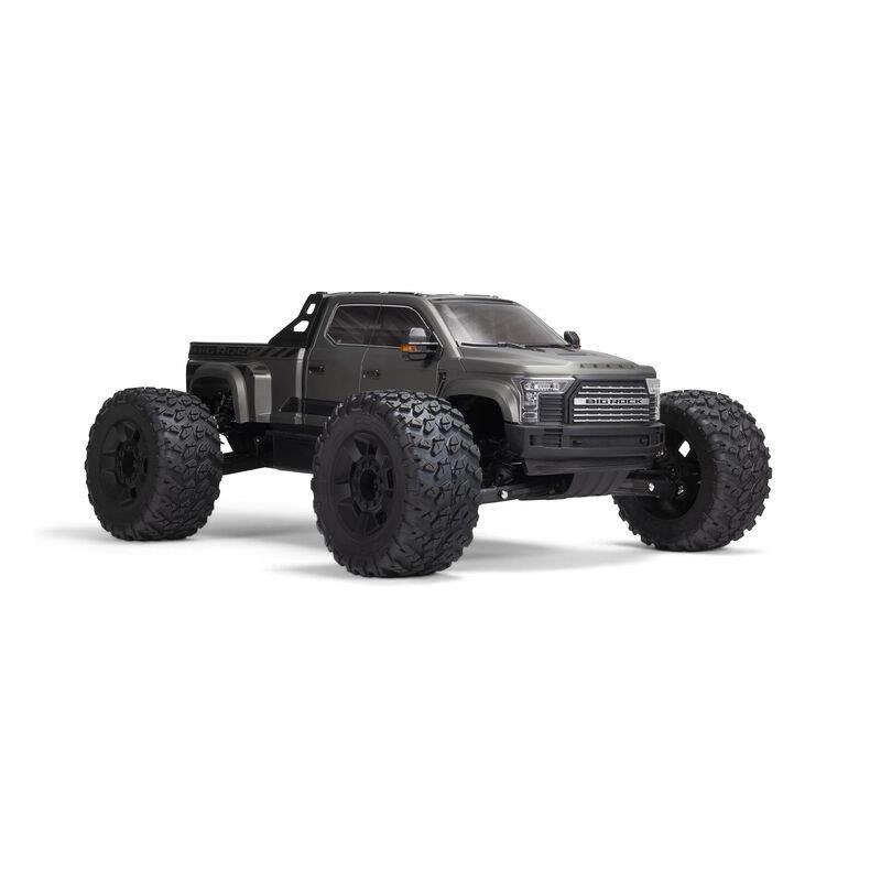 ARRMA 1/7 BIG ROCK 6S 4X4 BLX Monster Truck RTR, Gunmetal - 10