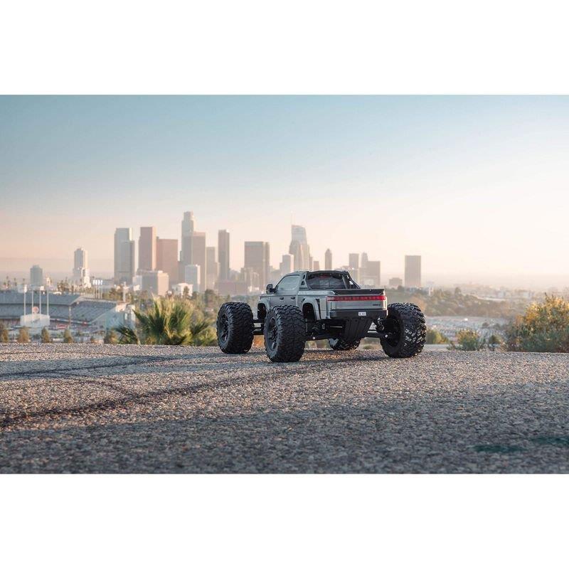 ARRMA 1/7 BIG ROCK 6S 4X4 BLX Monster Truck RTR, Gunmetal - 5