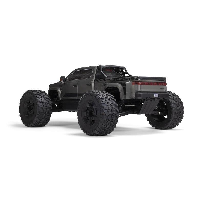 ARRMA 1/7 BIG ROCK 6S 4X4 BLX Monster Truck RTR, Gunmetal - 14