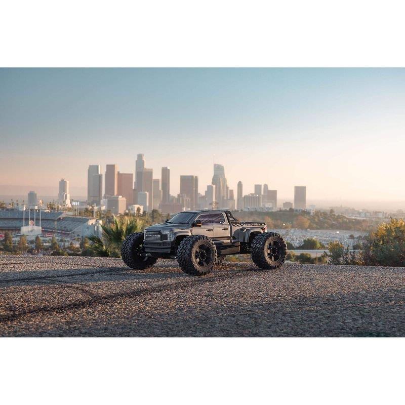 ARRMA 1/7 BIG ROCK 6S 4X4 BLX Monster Truck RTR, Gunmetal - 3