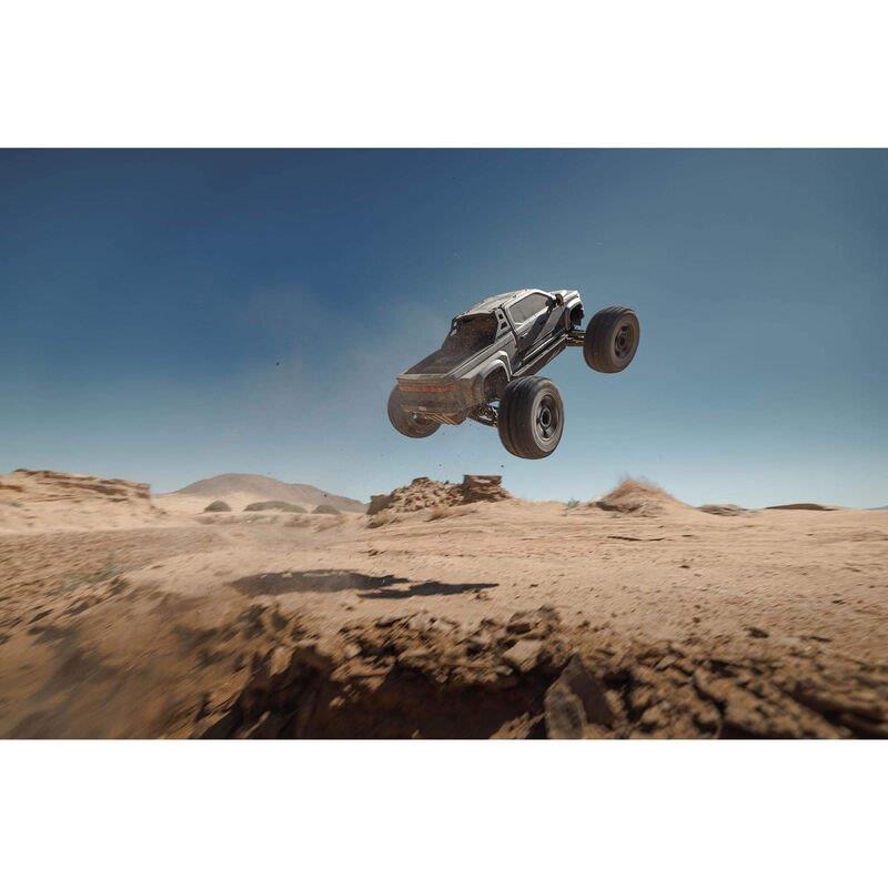 ARRMA 1/7 BIG ROCK 6S 4X4 BLX Monster Truck RTR, Gunmetal - 6