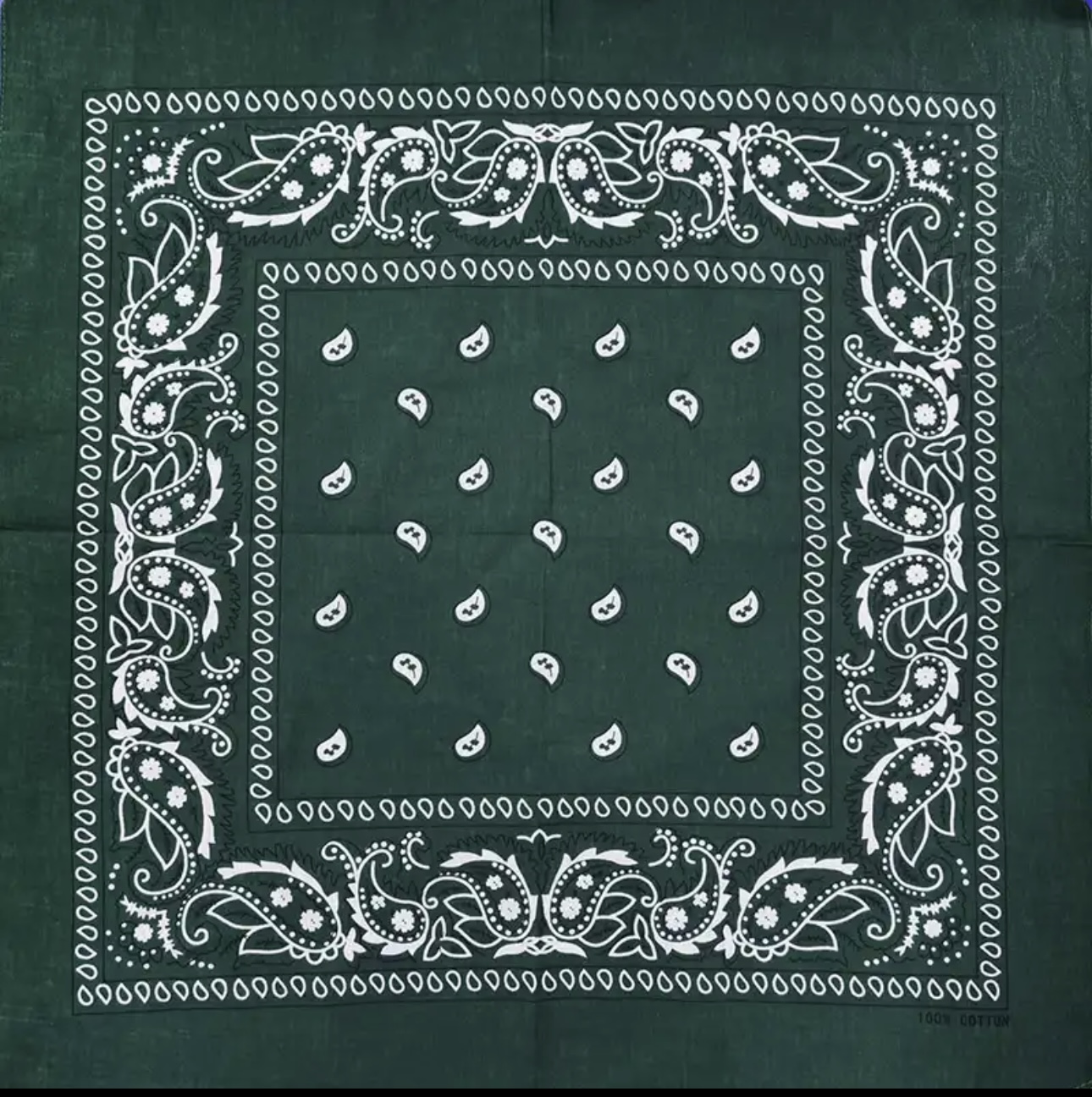 bandana mörkgrön