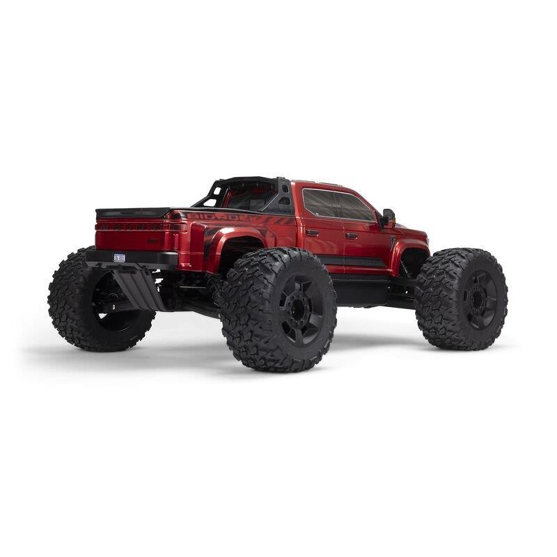 ARRMA 1/7 BIG ROCK 6S 4X4 BLX Monster Truck RTR, Red - 12