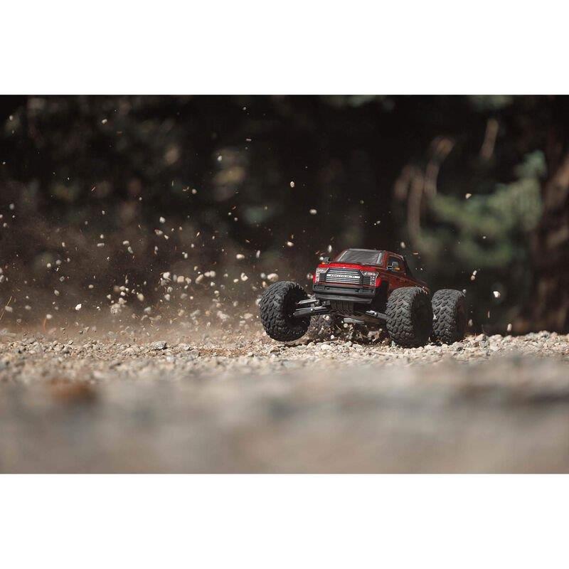 ARRMA 1/7 BIG ROCK 6S 4X4 BLX Monster Truck RTR, Red - 8