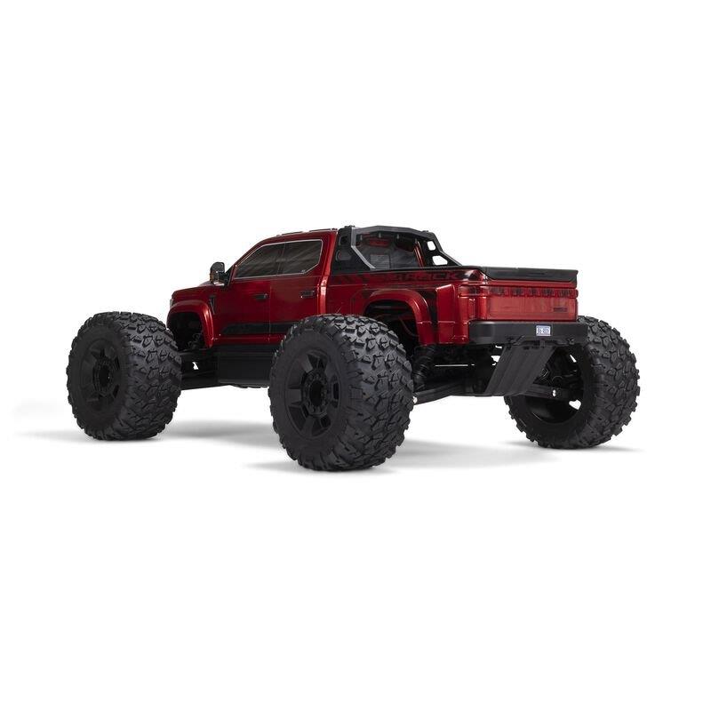 ARRMA 1/7 BIG ROCK 6S 4X4 BLX Monster Truck RTR, Red - 14