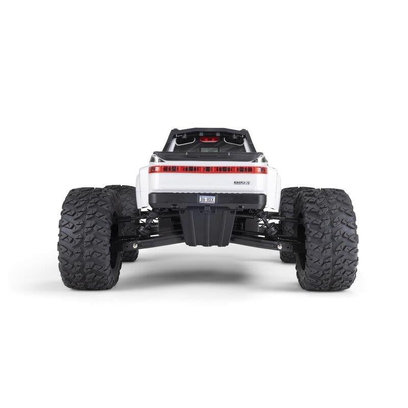 ARRMA 1/7 BIG ROCK 6S 4X4 BLX Monster Truck RTR, White - 13