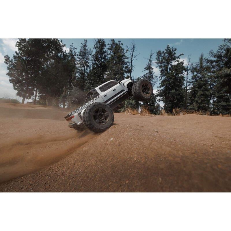ARRMA 1/7 BIG ROCK 6S 4X4 BLX Monster Truck RTR, White - 7