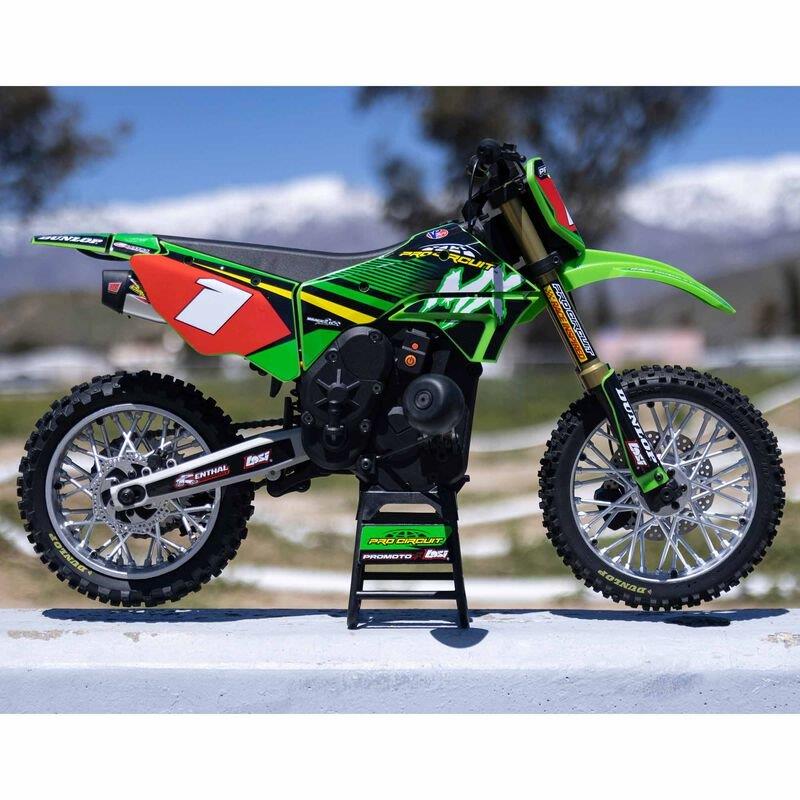LOSI 1/4 Promoto-MX Motorcycle RTR with Battery and Charger, Pro Circuit - 9