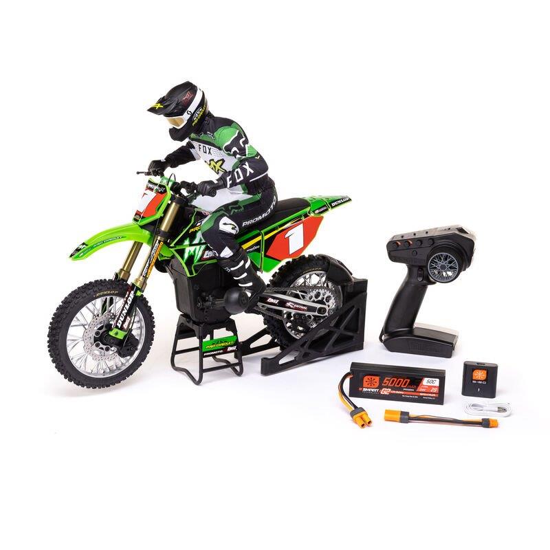 LOSI 1/4 Promoto-MX Motorcycle RTR with Battery and Charger, Pro Circuit - 20
