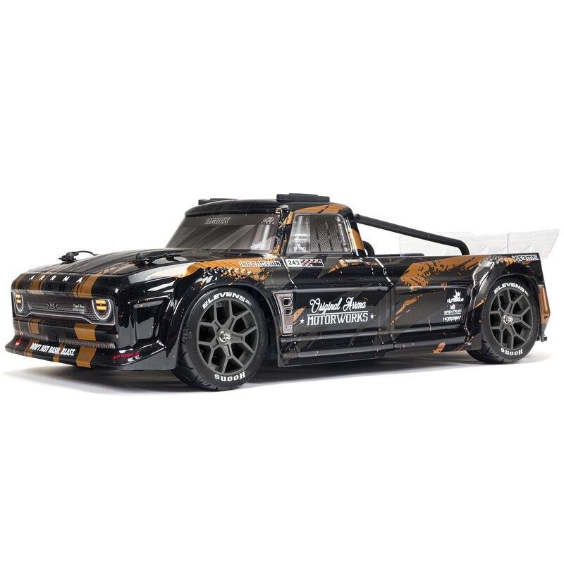 ARRMA 1/8 INFRACTION 4X4 3S BLX 4WD All-Road Street Bash Resto-Mod Truck RTR Gld