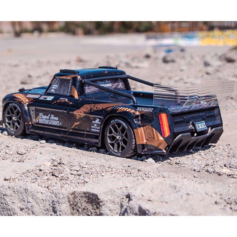 ARRMA 1/8 INFRACTION 4X4 3S BLX 4WD All-Road Street Bash Resto-Mod Truck RTR Gld - 5