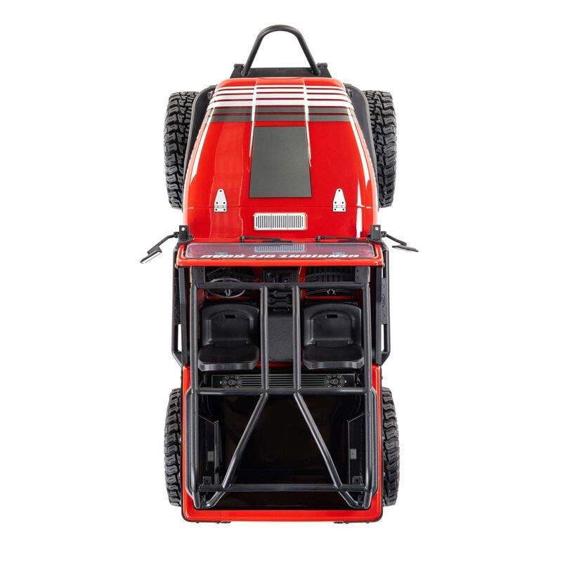 AXIAL 1/10 SCX10 III Jeep CJ-7 4WD Brushed RTR, Red - 10