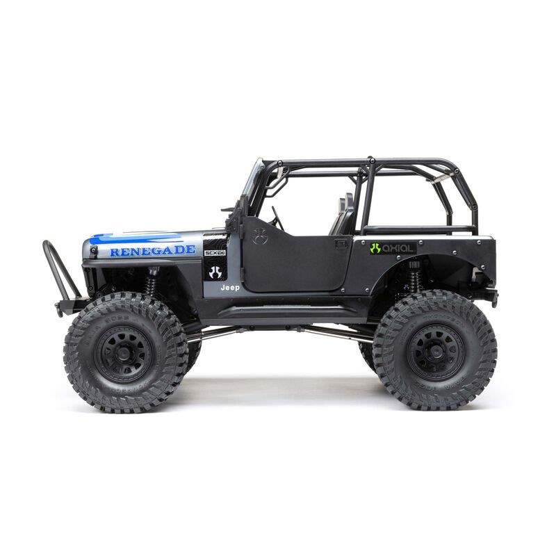 AXIAL 1/10 SCX10 III Jeep CJ-7 4WD Brushed RTR, Grey - 6