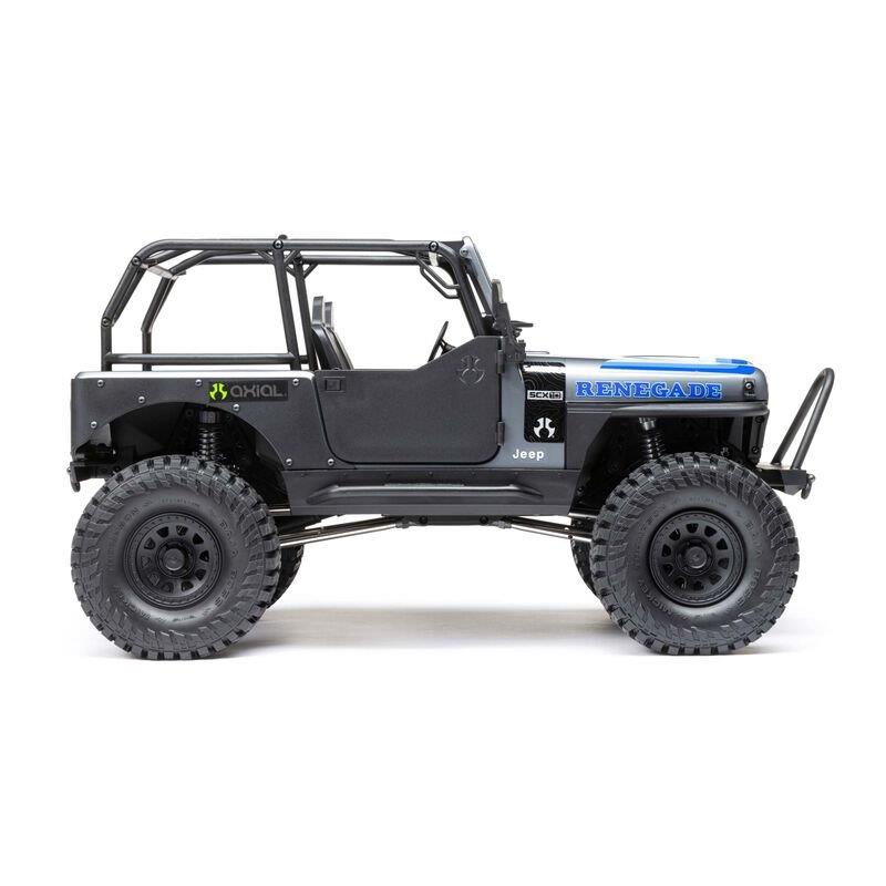 AXIAL 1/10 SCX10 III Jeep CJ-7 4WD Brushed RTR, Grey - 7
