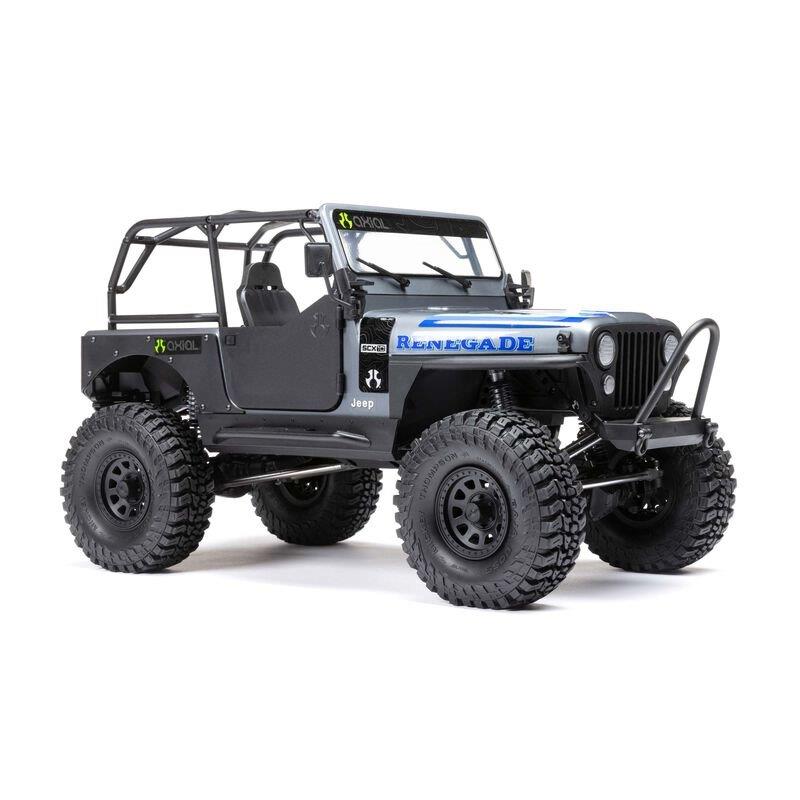 AXIAL 1/10 SCX10 III Jeep CJ-7 4WD Brushed RTR, Grey - 3
