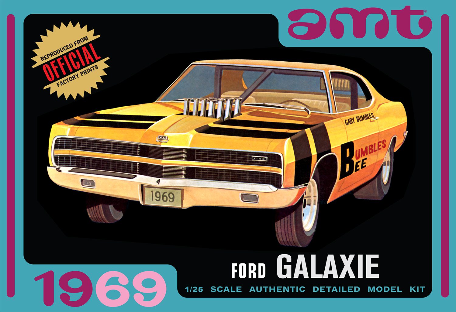 1/25 1969 FORD GALAXIE HARDTOP