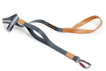 Seleverkstedet Link City Leash Talutushihna 25mm x 150 cm - Harmaa