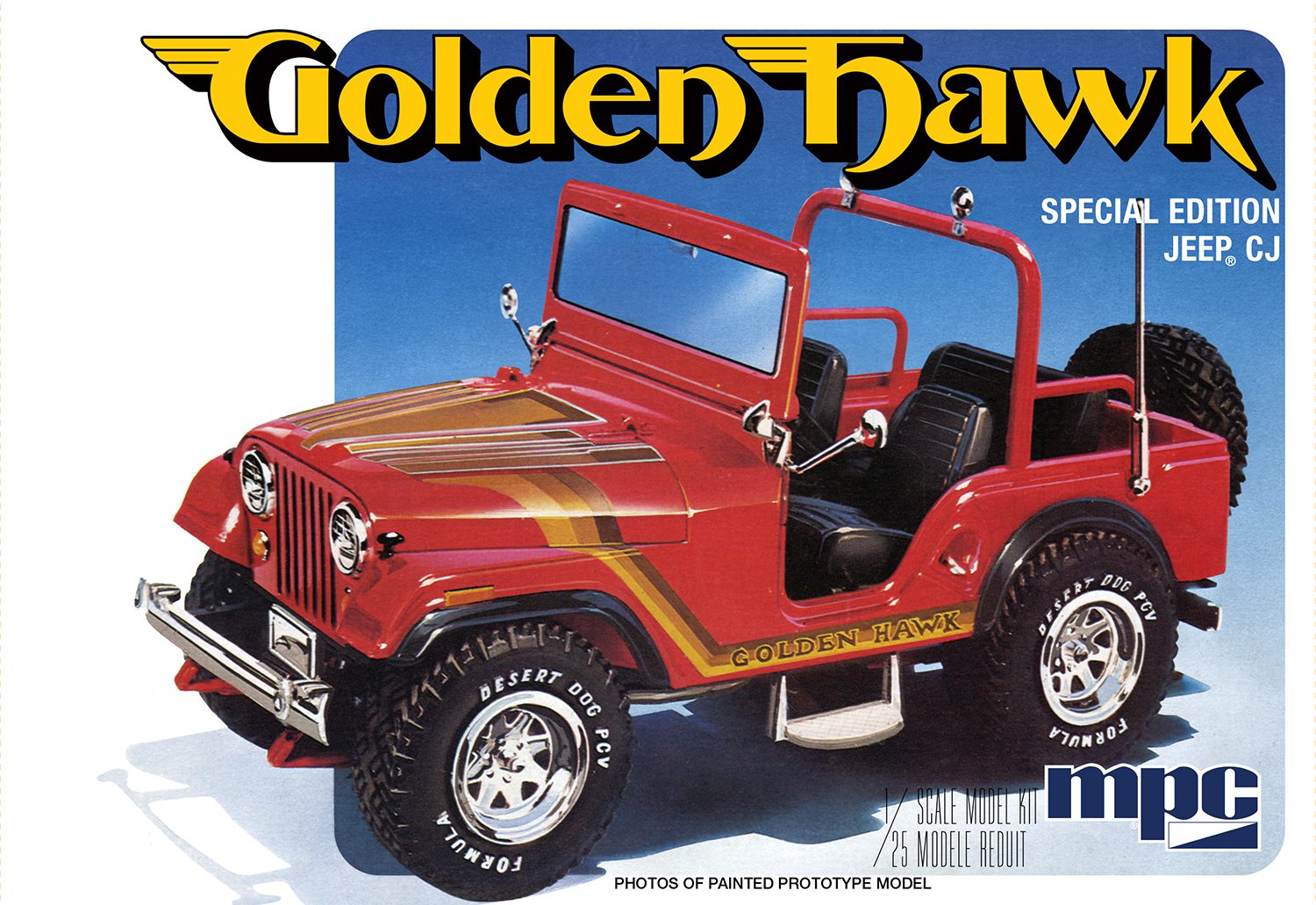 1/25 1981 JEEP CJ5 GOLDEN HAWK