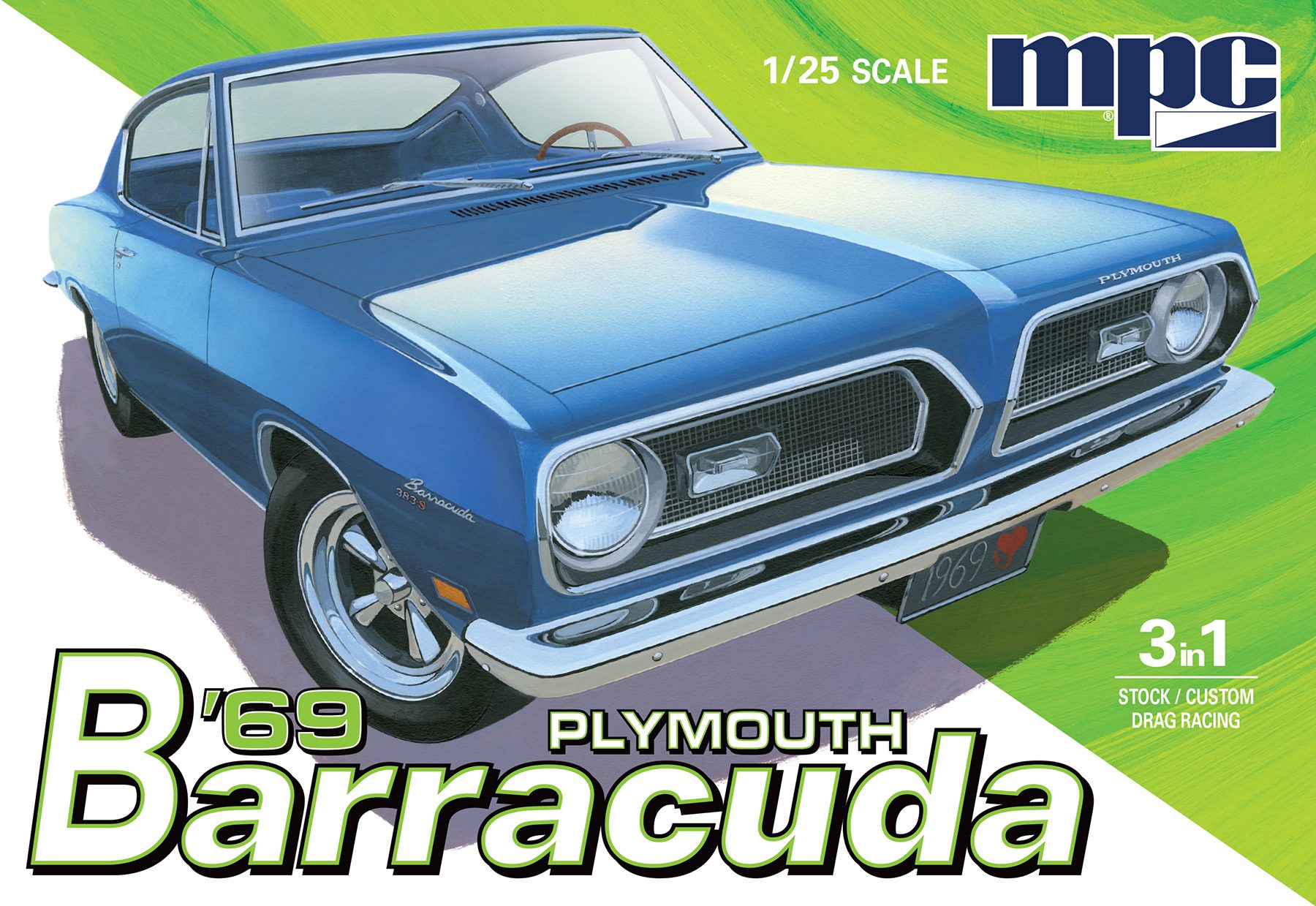 1/25 1969 PLYMOUTH BARRACUDA