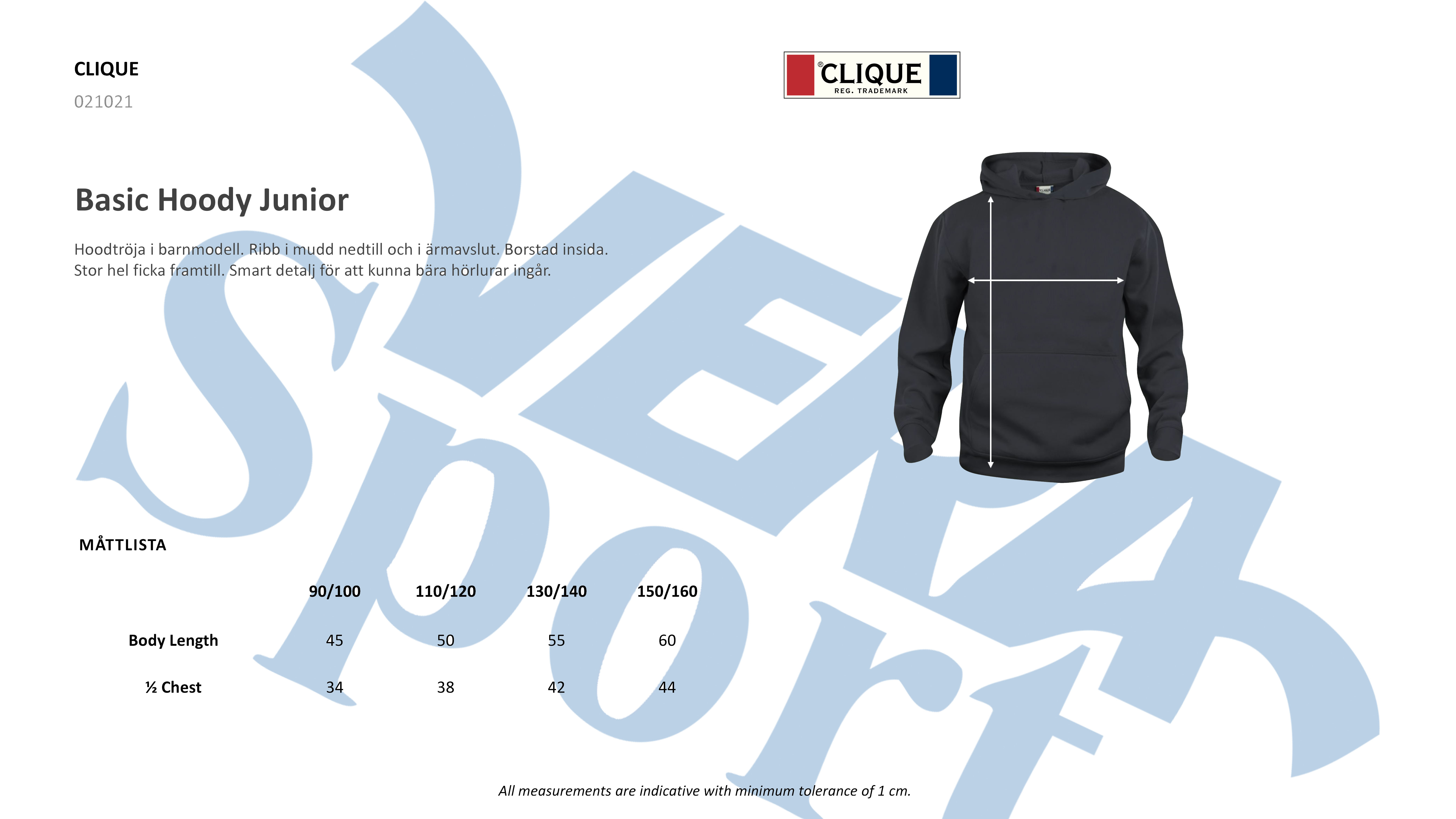 Basic Hoody Junior, Tullinge GF - 3