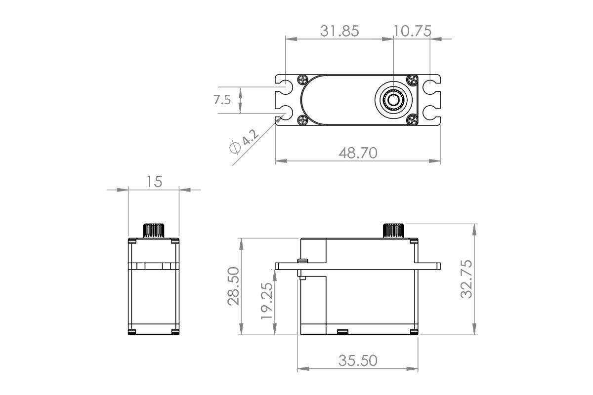 MKS HV737 (0.09s/60°, 10.2kg.cm) - 2