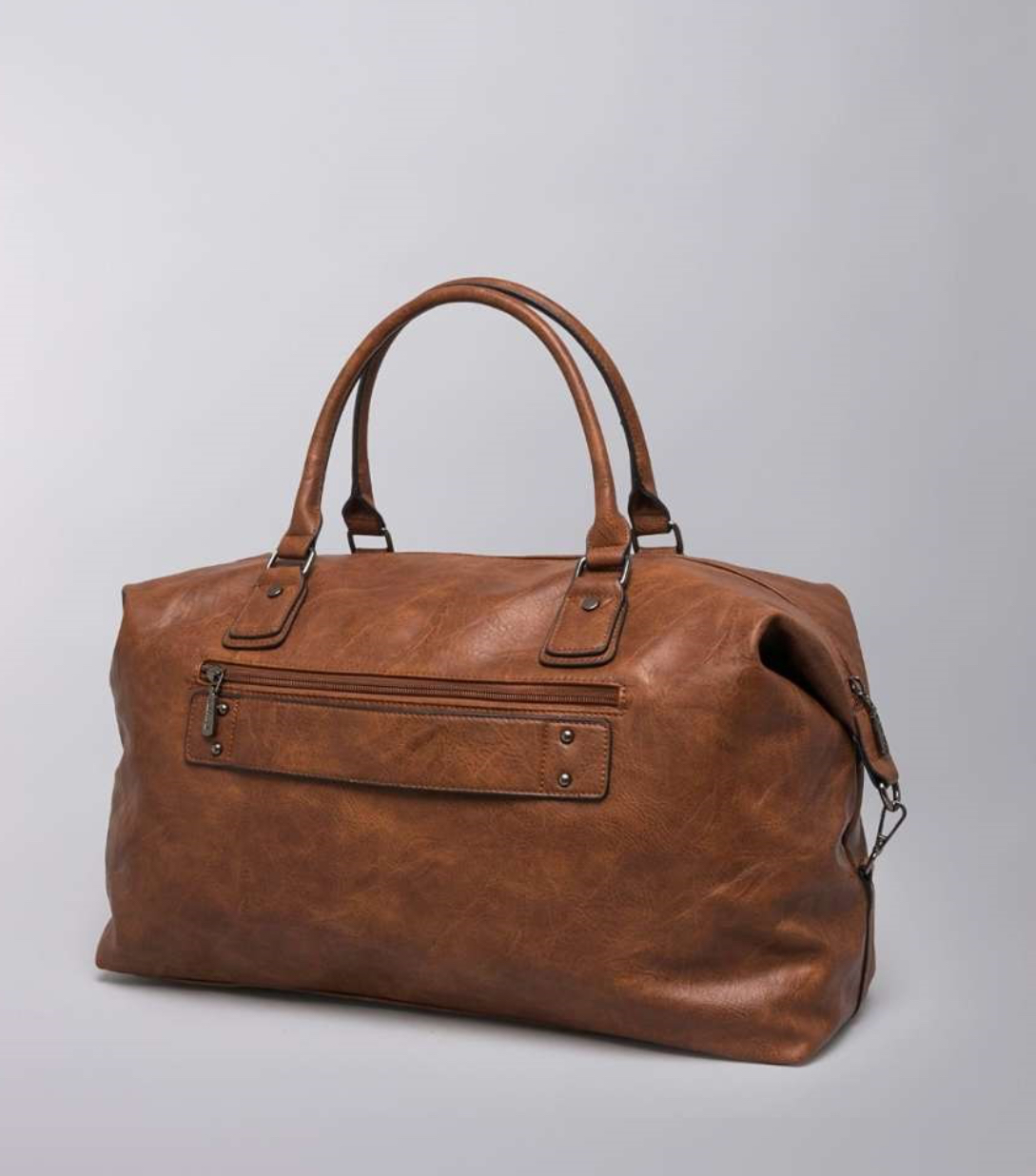 Giulia Pieralli Classic Weekendbag Cognac - 4