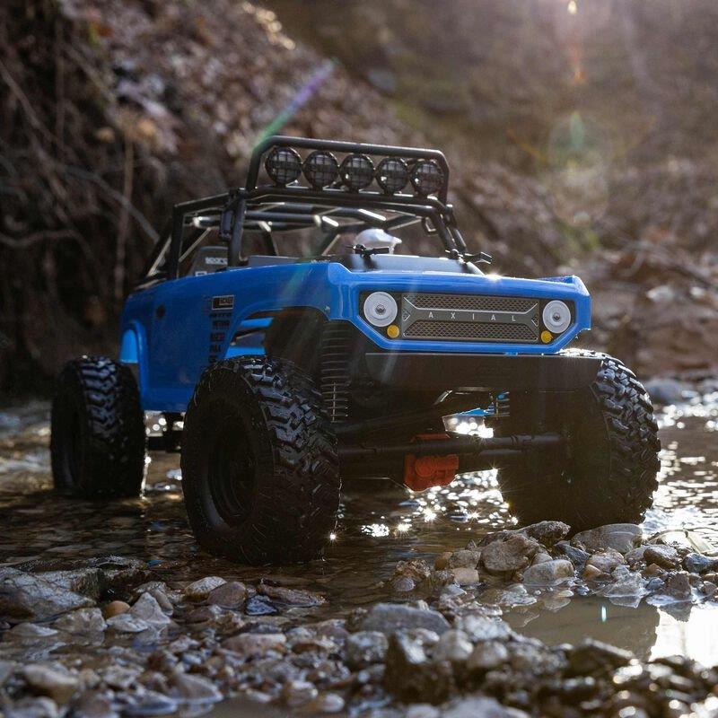 AXIAL 1/10 SCX10 II Deadbolt 4X4 Brushed RTR, Blue - 5