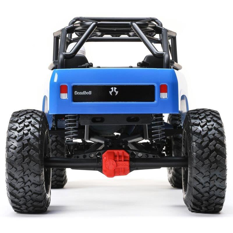 AXIAL 1/10 SCX10 II Deadbolt 4X4 Brushed RTR, Blue - 12