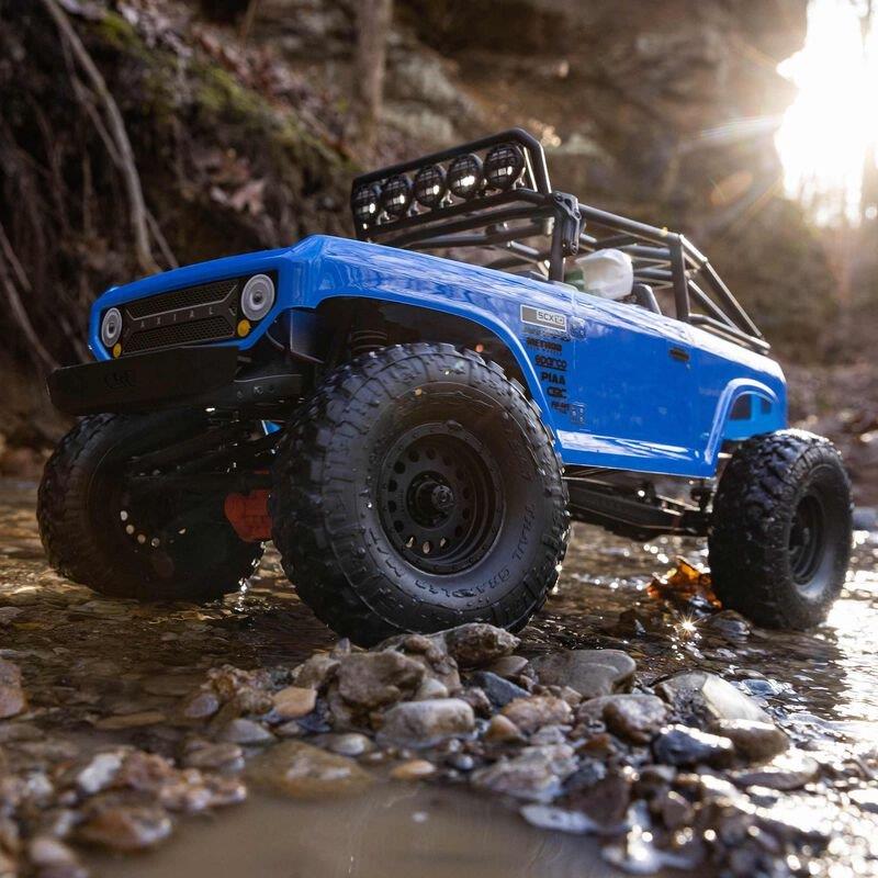 AXIAL 1/10 SCX10 II Deadbolt 4X4 Brushed RTR, Blue - 6