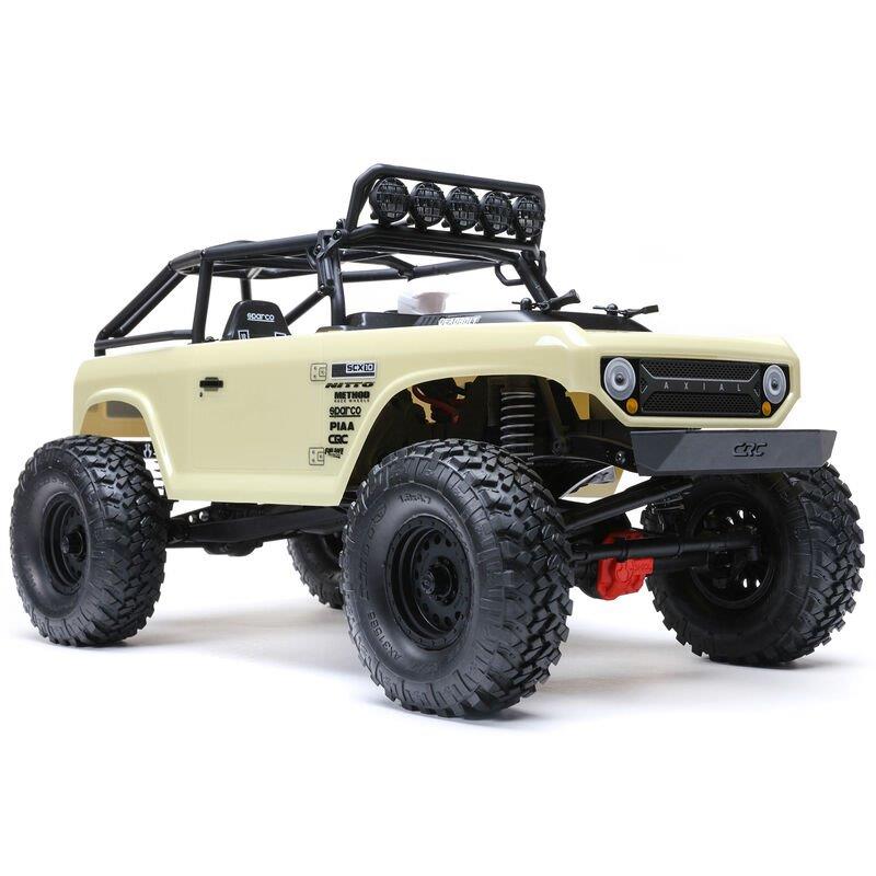 AXIAL 1/10 SCX10 II Deadbolt 4X4 Brushed RTR, Tan - 8