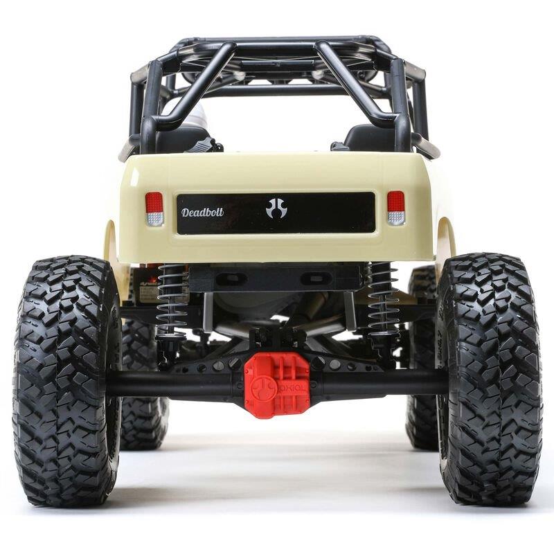 AXIAL 1/10 SCX10 II Deadbolt 4X4 Brushed RTR, Tan - 12