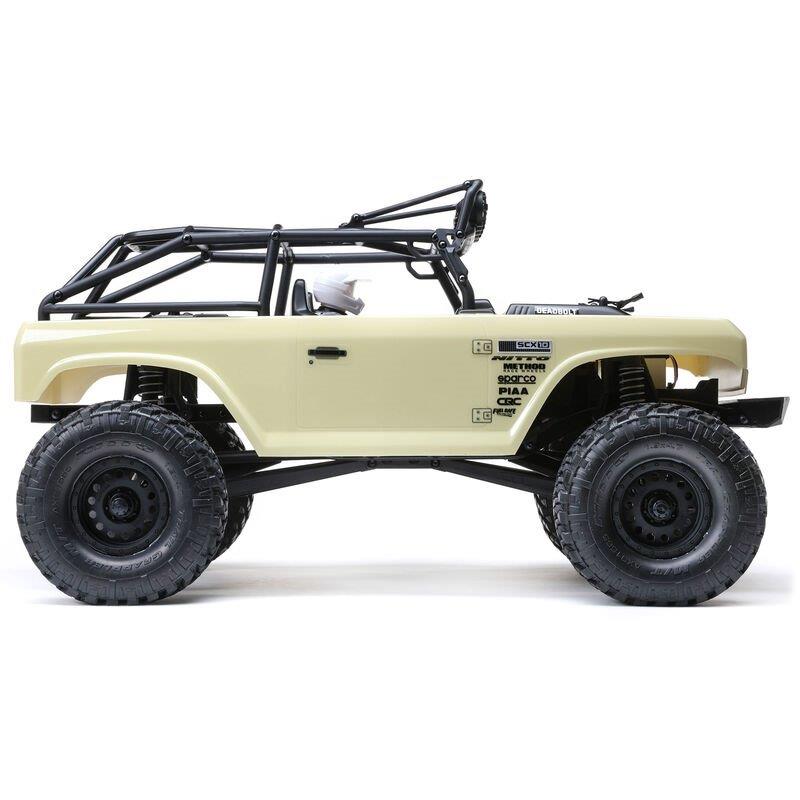 AXIAL 1/10 SCX10 II Deadbolt 4X4 Brushed RTR, Tan - 9
