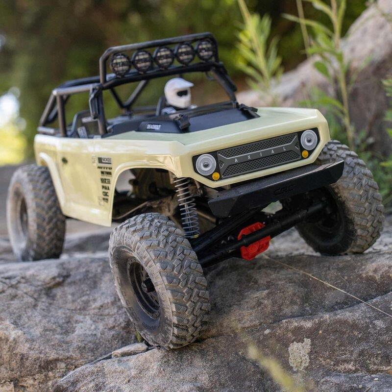 AXIAL 1/10 SCX10 II Deadbolt 4X4 Brushed RTR, Tan - 7