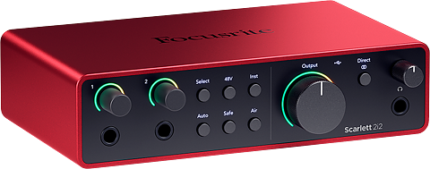Focusrite Scarlett 2i2 4th Gen