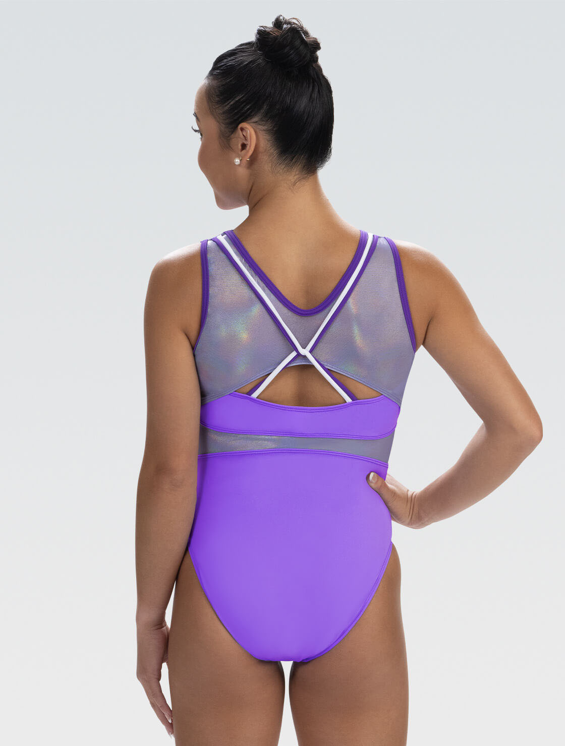 Lavender Luminance Tank Leotard - 2