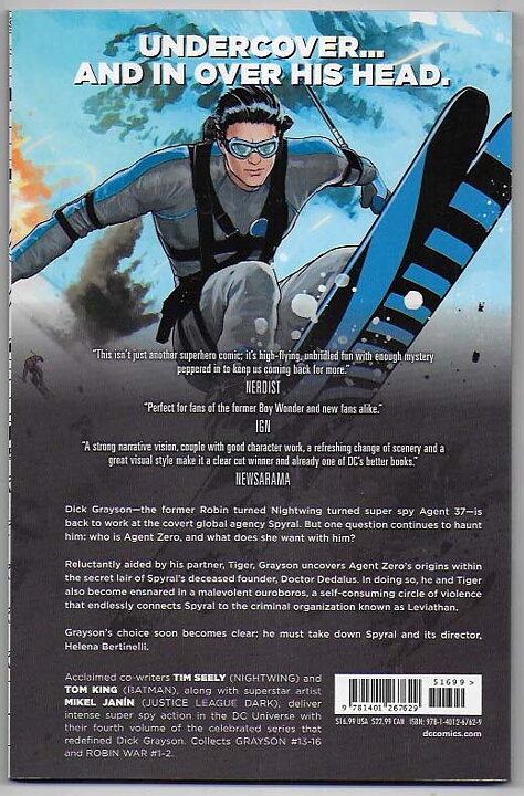 Grayson: Volume 4 - A Ghost in The Tomb TP NM-