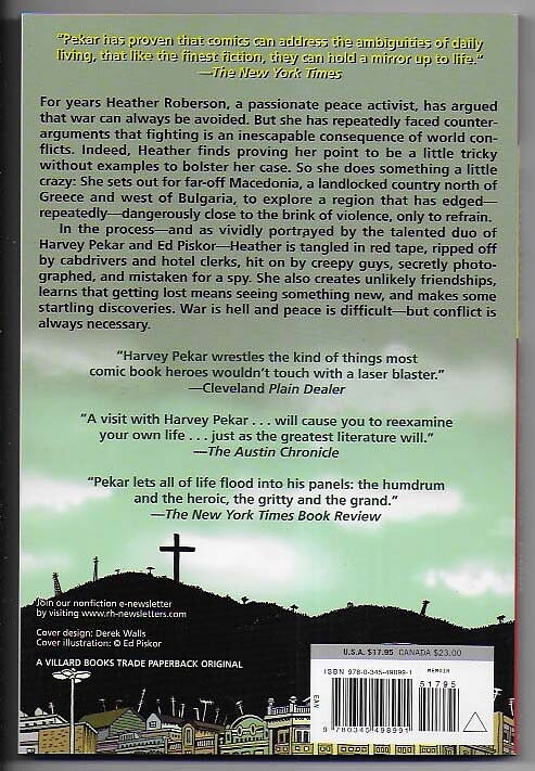 Macedonia TP NM- 1st Edition Harvey Pekar