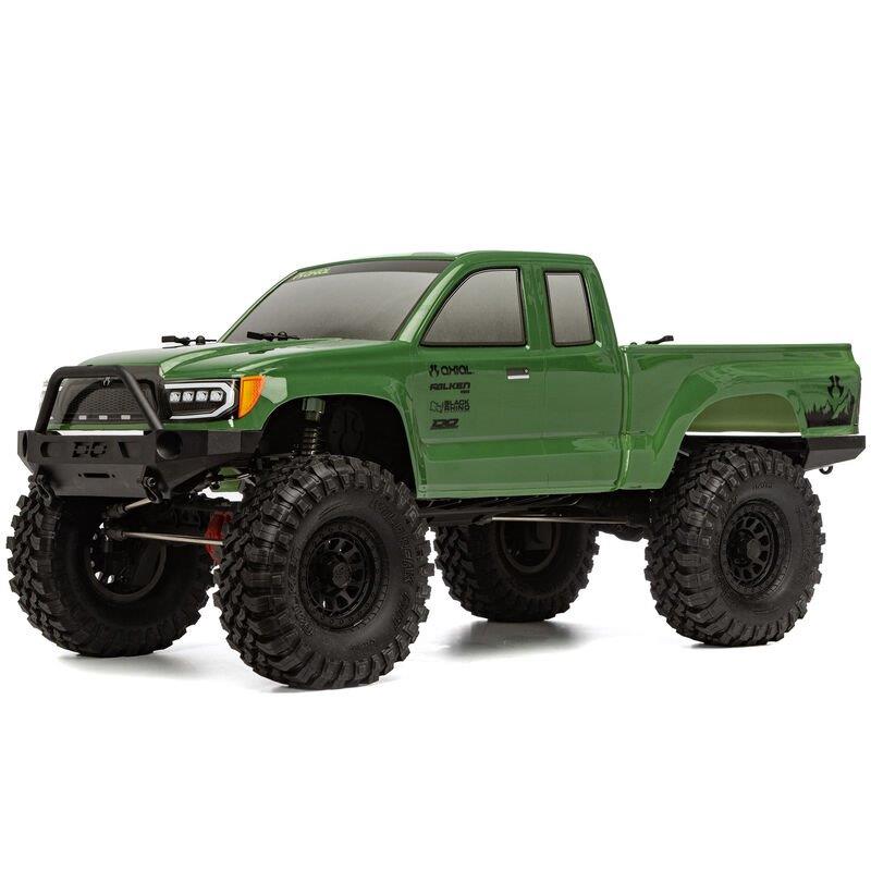 AXIAL 1/10 SCX10 III Base Camp 4X4 Rock Crawler Brushed RTR, Green