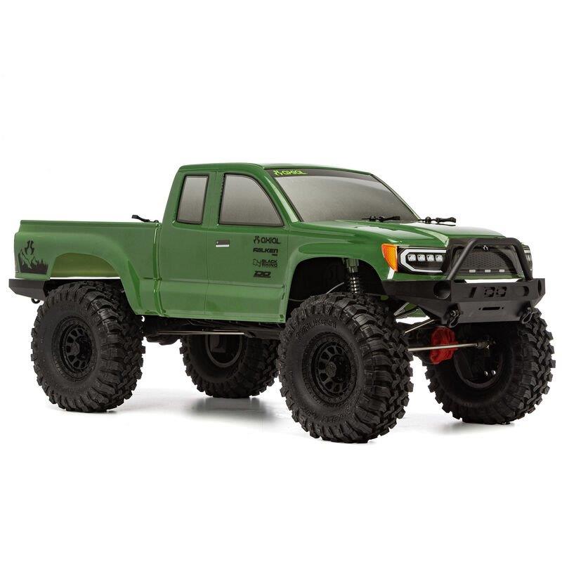 AXIAL 1/10 SCX10 III Base Camp 4X4 Rock Crawler Brushed RTR, Green - 7