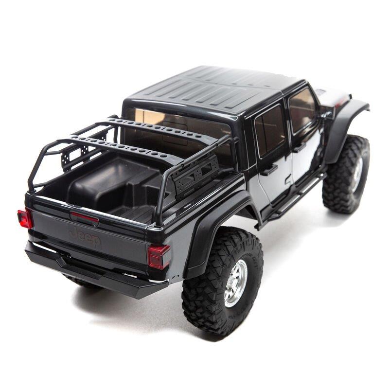 AXIAL 1/10 SCX10 III Jeep JT Gladiator 4X4 Rock Crawler with Portals RTR, Gray - 6