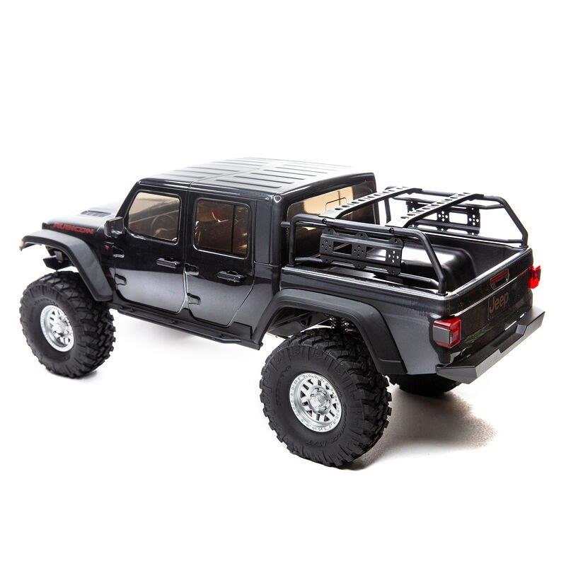 AXIAL 1/10 SCX10 III Jeep JT Gladiator 4X4 Rock Crawler with Portals RTR, Gray - 8