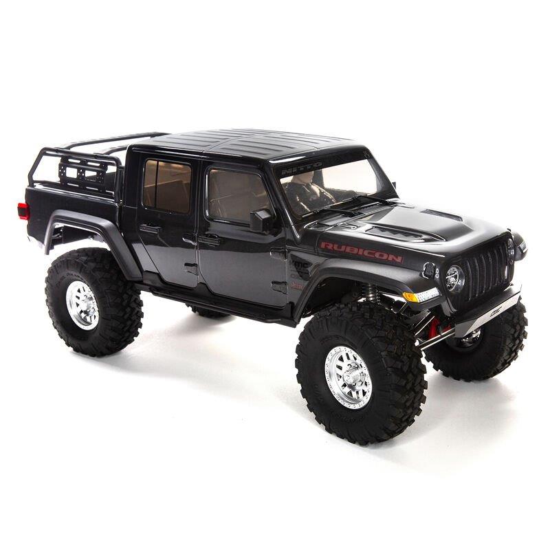 AXIAL 1/10 SCX10 III Jeep JT Gladiator 4X4 Rock Crawler with Portals RTR, Gray - 4