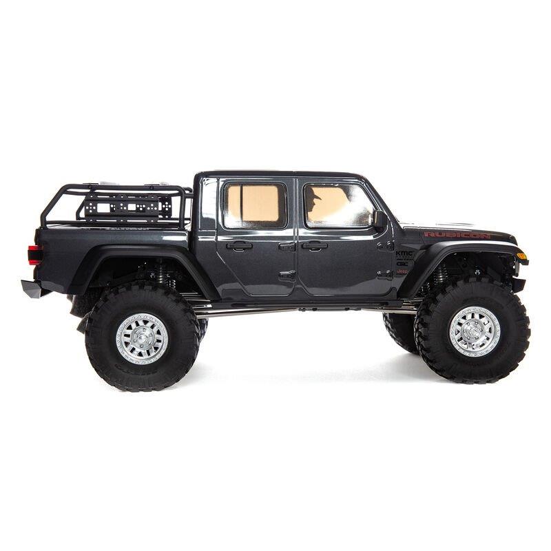 AXIAL 1/10 SCX10 III Jeep JT Gladiator 4X4 Rock Crawler with Portals RTR, Gray - 5