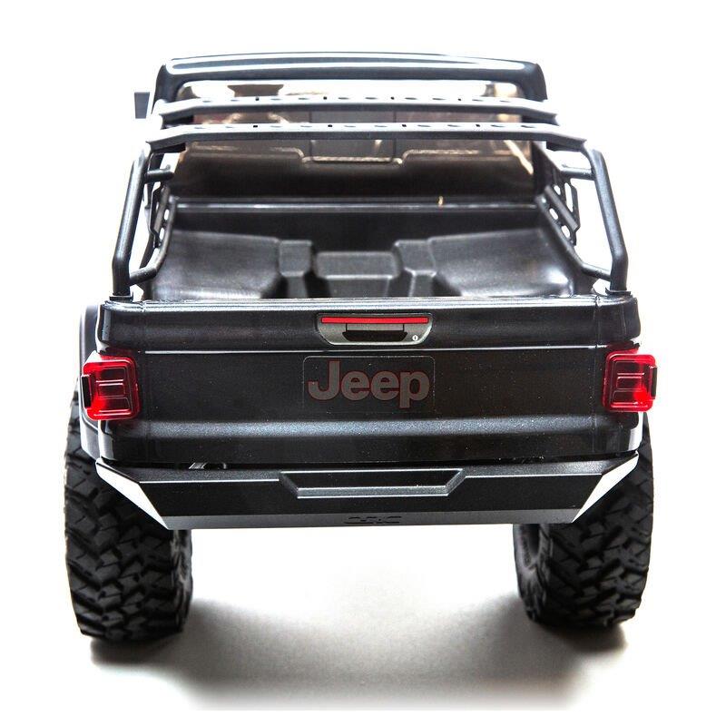 AXIAL 1/10 SCX10 III Jeep JT Gladiator 4X4 Rock Crawler with Portals RTR, Gray - 7