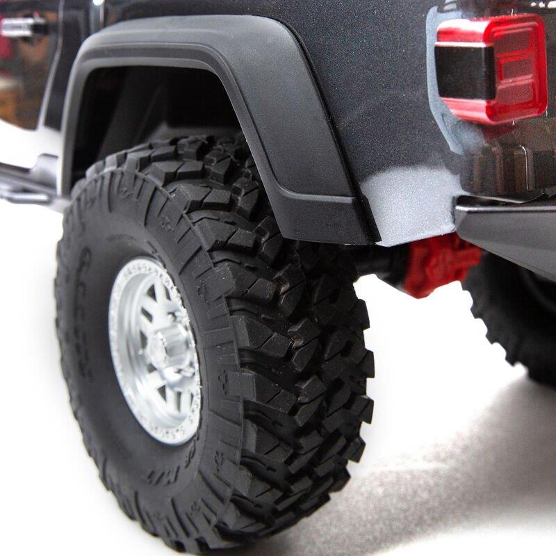 AXIAL 1/10 SCX10 III Jeep JT Gladiator 4X4 Rock Crawler with Portals RTR, Gray - 11