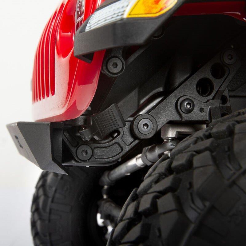 AXIAL 1/10 SCX10 III Jeep JT Gladiator 4X4 Rock Crawler with Portals RTR, Red - 16