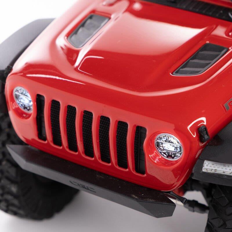 AXIAL 1/10 SCX10 III Jeep JT Gladiator 4X4 Rock Crawler with Portals RTR, Red - 11